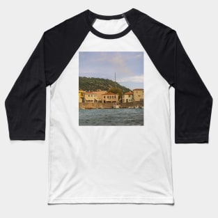 Sailboat in the Gulf of Corinth Baseball T-Shirt